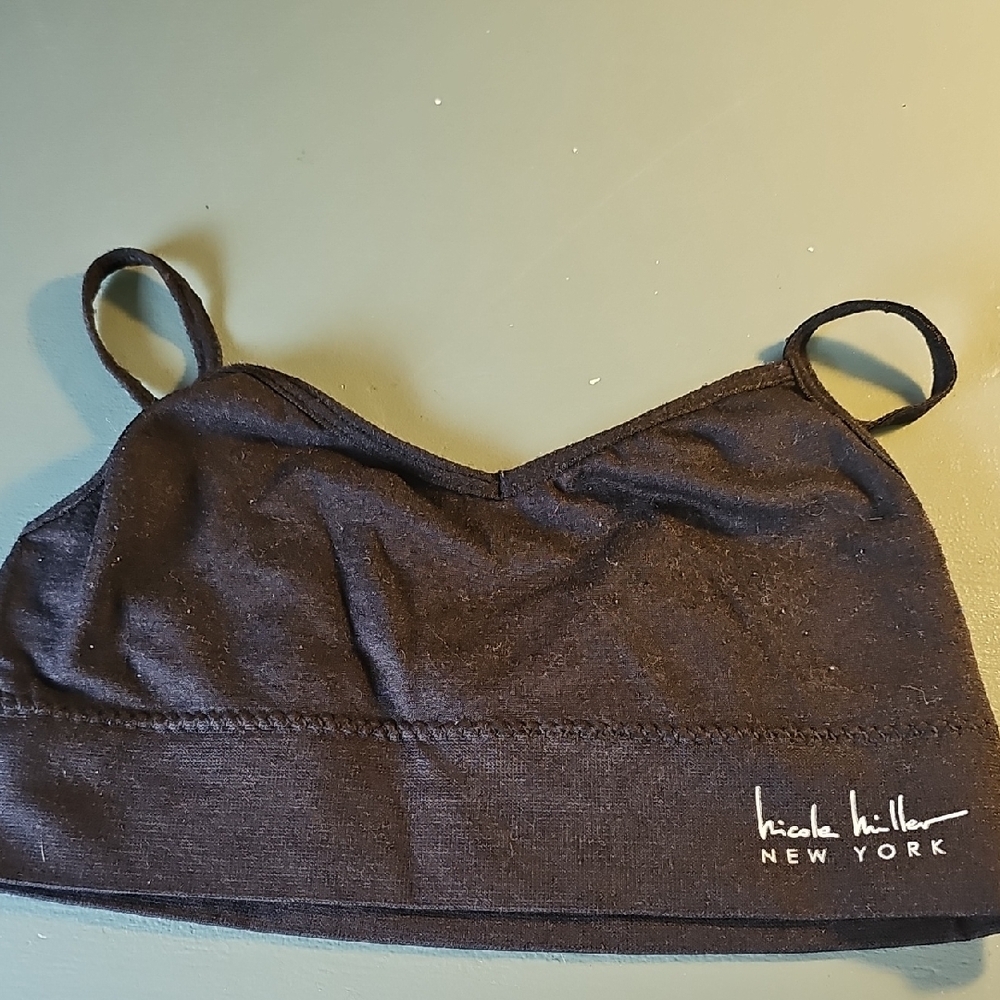 Nicole Miller Black Bralette‎ Size Meduim.